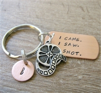 Film Reel Camera Key Chain, I Came. I Saw. I Shot