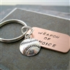 Baseball Keychain, Weapon of Choice,