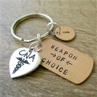 CNA Nursing Key Chain, Weapon of Choice