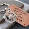 Go With all Your Heart Key Chain