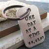 One Day at a Time Key Chain, add a date