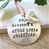 Tea Ornament, Pour Yourself a Merry Little Christmas