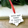 Personalized Best Aunt Ever Ornament