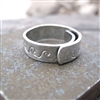 Making Waves Aluminum Cuff Ring