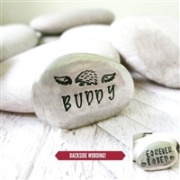 Personalized Hedgehog Memorial Stone