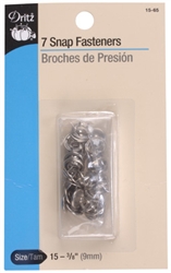 DRITZ D15-65 Snap Fasteners Nickel