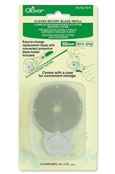 CLOVER Rotary Cutter Blade Refill 60mm