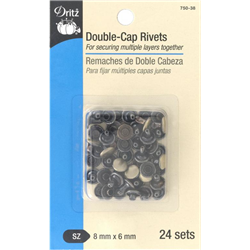 DRITZ 752-38 Double-Cap Rivets