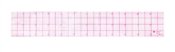 C-THRU B-70 by Westcott 2 x 12 Inch 8ths Graph Beveled Ruler
