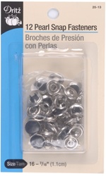 DRITZ D25-13 Pearl Snap Fasteners Black