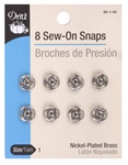 DRITZ D80- Sew-On Snaps Nickel