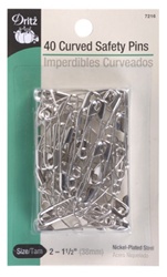 DRITZ D7216 Curved Safety Pins