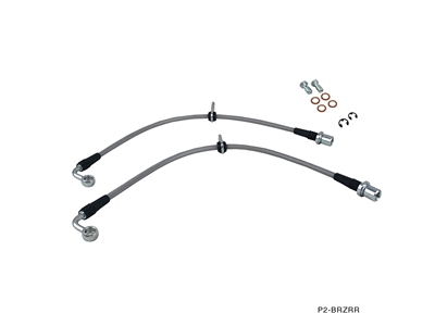 P2M SUBARU BRZ / SCION FR-S REAR BRAKE LINES