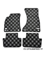 P2M AUDI A4 / S4 SEDAN (B8) 2008-15 RACE FLOOR MATS : DARK GREY P2M AUDI A4 / S4 SEDAN (B8) 2008-15 RACE FLOOR MATS : DARK GREY