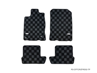 P2M HONDA CRZ 2010-16 (ZF1/ZF2) RACE FLOOR MATS : DARK GREY