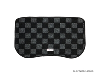 P2M TESLA MODEL 3 FRUNK (YEAR: 2017-19) CHECKERED MAT : DARK GREY