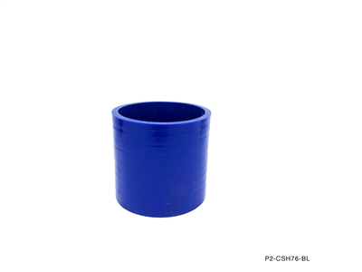 P2M STRAIGHT HOSE : 3.00" ID HOSE COUPLER - BLUE