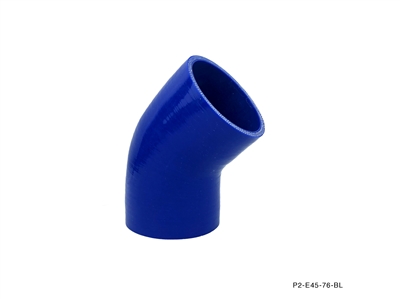 P2M 45 DEG HOSE : 2.00" ID - BLUE