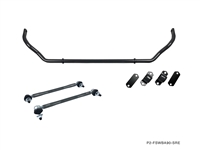 P2M TOYOTA SUPRA 2019+ A90 COMPETITION FRONT SWAY BAR + END LINK SET