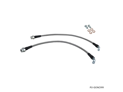 P2M HYUNDAI 2010-16 GENESIS COUPE (RWD) REAR BRAKE LINES