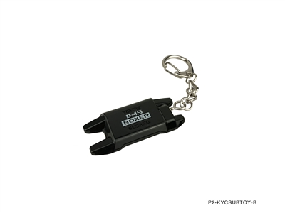 P2M METAL KEYCHAIN TOYOBARU BOXER BLACK