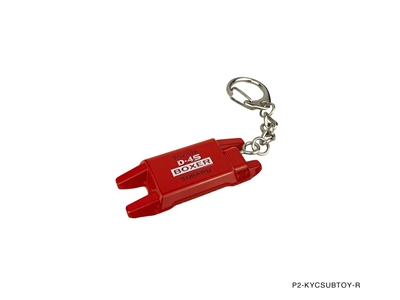 P2M METAL KEYCHAIN TOYOBARU BOXER RED