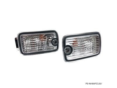 P2M NISSAN 180SX JDM TYPE-X SINGLE POST FRONT POSITION LIGHTS