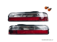 P2M NISSAN S13 SILVIA 2PCS CRYSTAL REAR TAIL LIGHT KIT [LED VERSION]