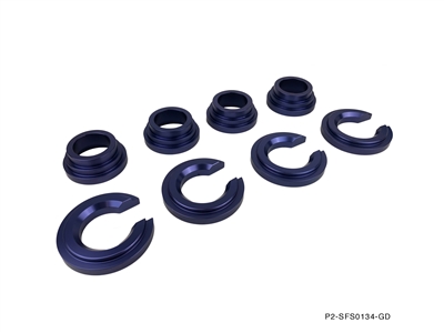 P2M NISSAN S13/14 ALUMINUM SUBFRAME BUSHING SPACER KIT