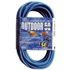 Coleman Cable 02368-06 Blue 50' 16/3 SJTW-A Premium All Weather Extension Cord