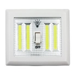 Diamond Visions 08-1714 COB LED Dual Wireless Night Light with Switch 400 Lumens