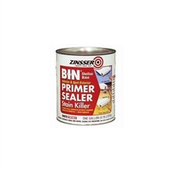 Zinsser, 0908, B.I.N., Pint 16 OZ, White Primer Sealer, White Pigmented Shellac