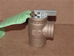 Apollo Valve 10-408-05 Safety Relief Valve, 30 psi Set Pressure, 3/4" NPT Female x 3/4" NPT Female