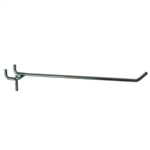 Tuff Stuff 11802 50 Single Pegboard Hooks 1/8" x 2" Zinc Plated