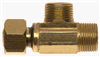 3/8" x 3/8" Brass Supply Stop Extender Tee