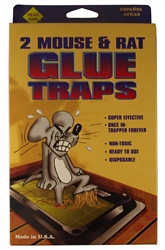 Dead End, 1412, 2 Pack, Mouse And Rat Glue Traps, Disposable