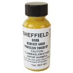 Sheffield, 1452, 1 OZ Bottle, Dark Harvest Gold, Porcelain Touch Up Paint, For Porcelain Surfaces