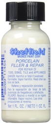 SHEFFIELD BRONZE 1454 1 Oz Bottle Porcelain Filler/Repair For Porcelain Surfaces