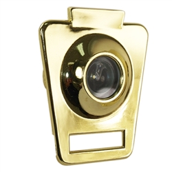 Guard 192PB Polished Brass US3 Keystone Door Viewer