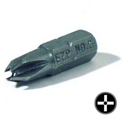 EazyPower, 19931, #1 Security Phillips Insert Bit, 1" Length