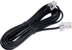 CONECT IT, 20-007BK, Black, 7' Modular Line Phone Cord