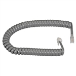 CONECT IT, 20-525GR, 25', GRAY, COILED MODULAR HANDSET CORD