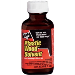 Dap, 20030, 3 OZ Plastic Clear Wood Dough Solvent For Thinning & Clean Up