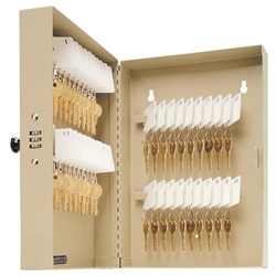 MMF, 201204003, 40 Storage Key Cabinet with Combo Lock, Sand, Steel