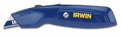 IRWIN 2082100 Utility Knife Standard Retractable W/3 Blue Bi-Metal Utility Blades