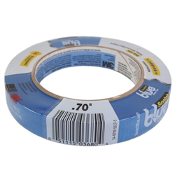 3M Scotch Blue 2090-34, 0.70" x 60 YD, 18mm x 55m, Original Multi-Surface Painter's Masking Tape