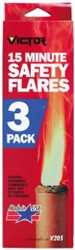 Bell Automotive, 22-5-00205-8, 3 Pack, 15 Minute Emergency Flares