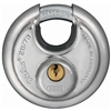 Abus 28/70 Stainless Steel 2-3/4" Wide Discus Padlock With Shrouded Shackle