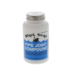 Black Swan, 3032, 1/2 Pint 8 OZ, Tuf-Flux Soldering Paste, For Use On All Metals Except Aluminum