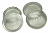 Faultless, 31905, 4 Pack, 2", Clear, Round, High-Impact Polystyrene Smooth Base Cups